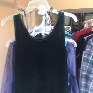 Women’s sleeveless dress; velvet. With jacket.